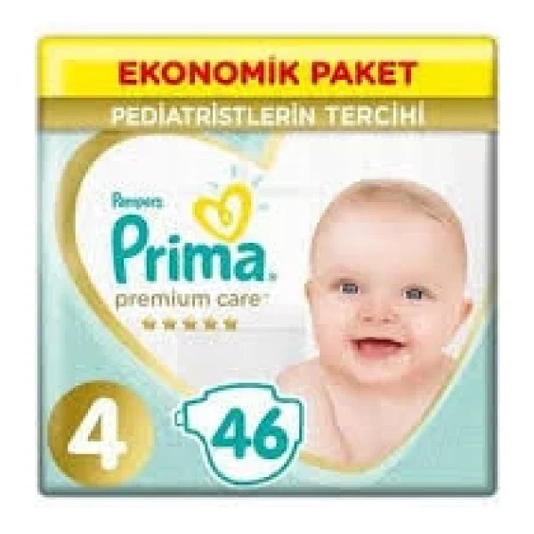 Prima Premium Care 4 Numara Maxi 46'lı Bebek Bezi - Görsel 7