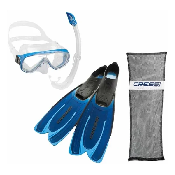 Cressi Agua Onda Mexico Palet Maske Şnorkel Set - Görsel 2