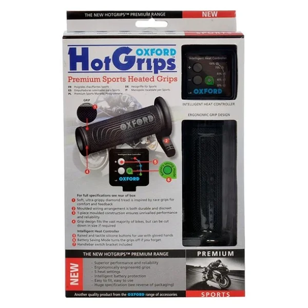 Oxford Motosiklet Hotgrips Premium Sports Elcik Isitma Of692 - Görsel 2