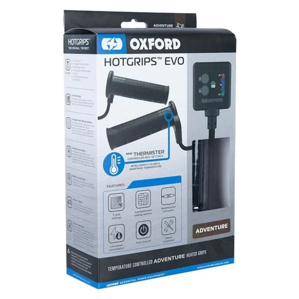 Oxford Motosiklet Hotgrips Evo Adventure Elcik Isitma El420 - Görsel 3