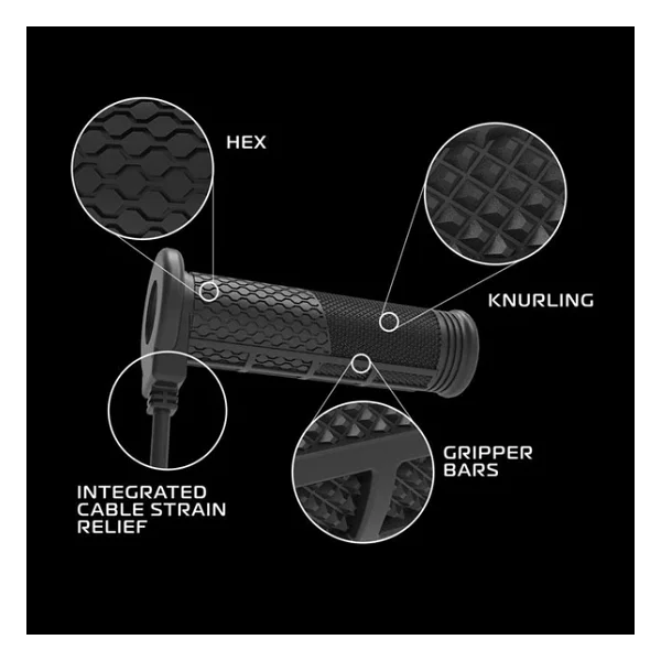 Oxford Motosiklet Hotgrips Pro Adventure Elcik Isitma El390 - Görsel 9
