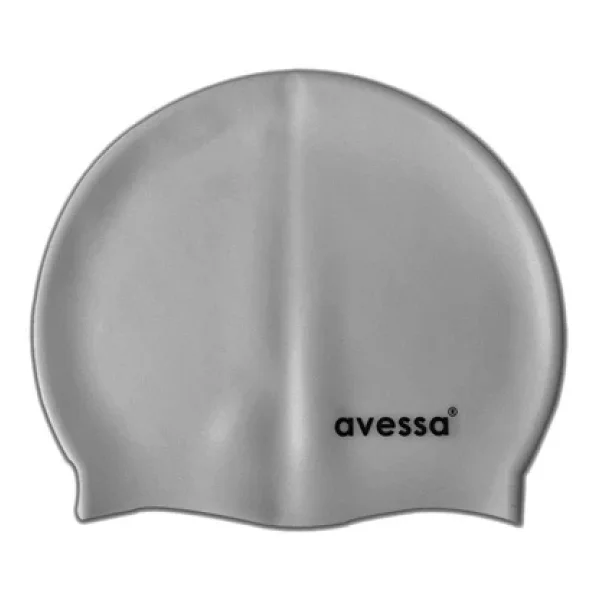 Avessa Sc-604 Koyu-Gri Silikon Yüzücü Bonesi - Görsel 2