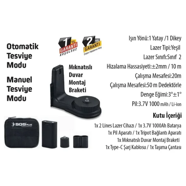 Sgs 5427 Yeşil Lazer Hizalama - Görsel 4