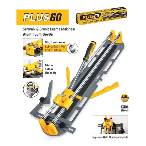 Sgs 126 Plus 60 Seramik Kesme Makinesi - Görsel 6