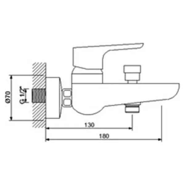 Newarc Loft 921511b Siyah Banyo Bataryası - Görsel 5
