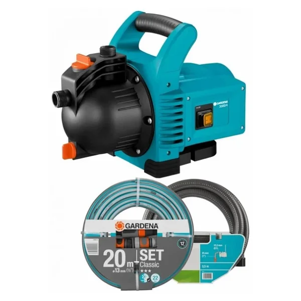 Gardena 1717-20 3000/4 Classic Bahçe Pompası Seti - Görsel 3