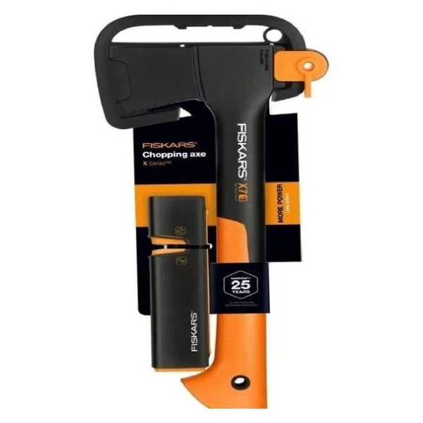 Fiskars X7 XS Parçalama Baltası + Bileme Seti - Görsel 3