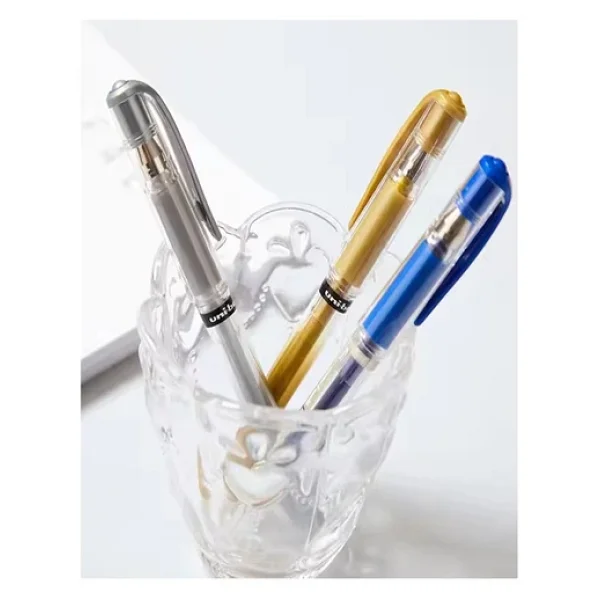 Mavi İmza Kalemi 5 Adet Uniball Signo Broad 1.0 Mm Roller Pilot Kalem Um-153 Roller Uçlu Likit Mürekkepli Pilot Kalem - Görsel 7