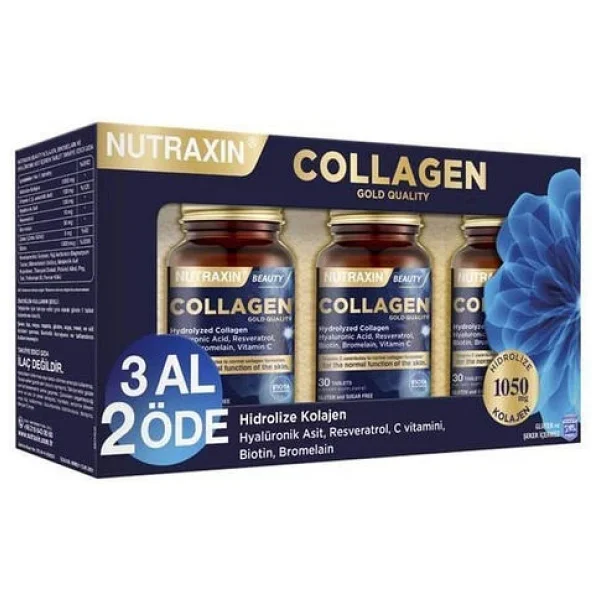 Nutraxin Hidrolize Kolajen 3x30 Tablet - Görsel 3