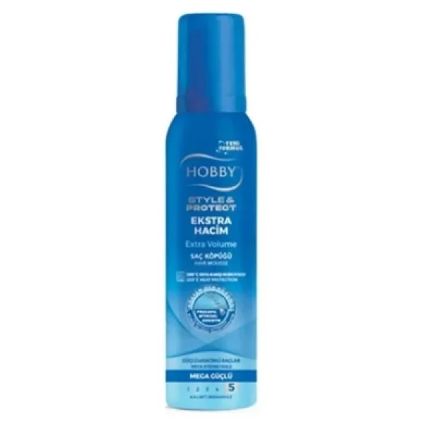 Hobby Style & Protect Ekstra Hacim Saç Köpüğü 150 Ml - Görsel 4
