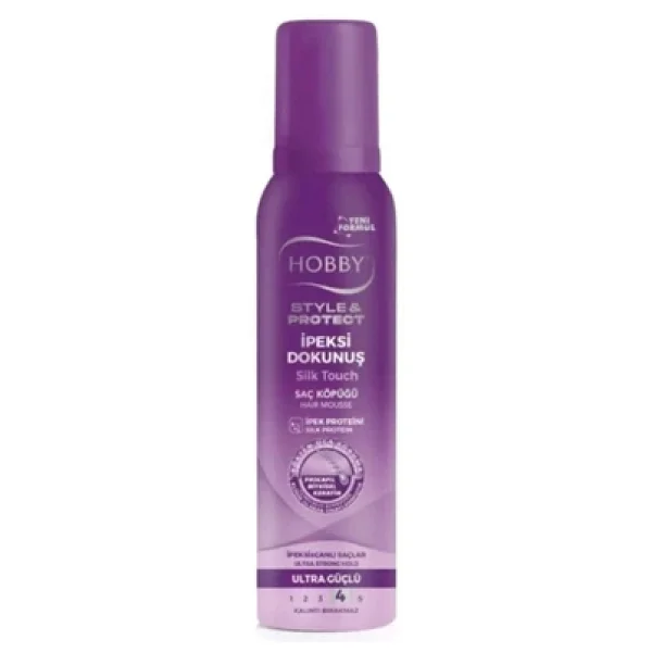 Hobby Style & Protect İpeksi Dokunuş 150 Ml Saç Köpüğü - Görsel 2