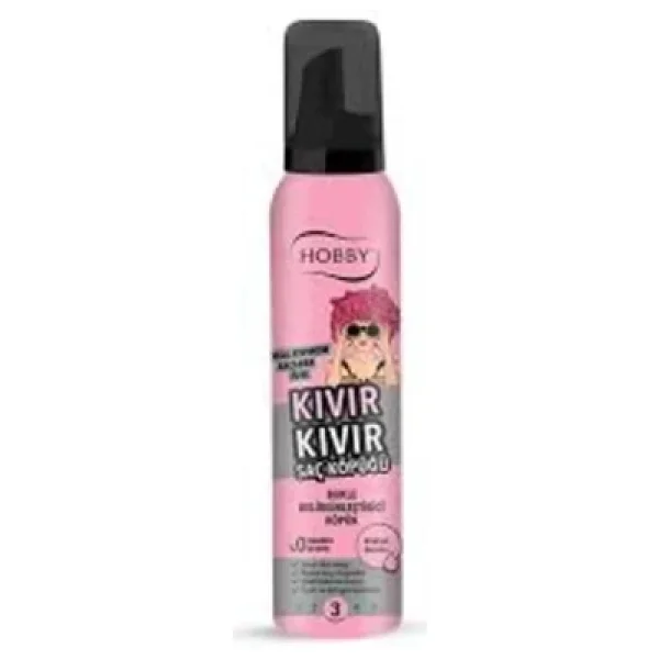 Hobby Kıvır Kıvır Bukle Belirginleştirici 150 Ml Saç Köpüğü - Görsel 3