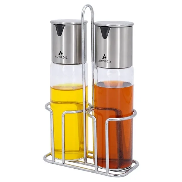 Aryıldız Timeless 200 Ml Standlı Yağlık Ve Sirkelik - Görsel 6
