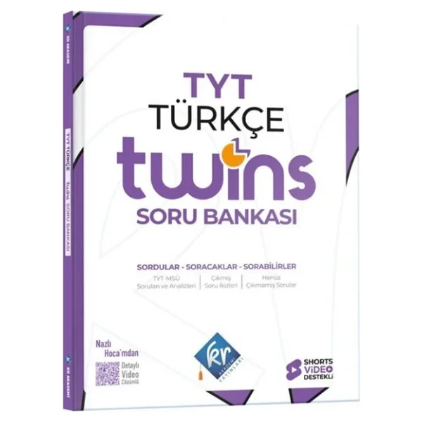 Kr Akademi Yayınları Tyt Twins Türkçe Soru Bankası - Görsel 6