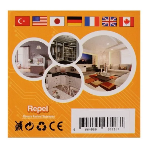 Repel Ultrasonik Fare Haşere Kovucu Rf 200 - Görsel 9