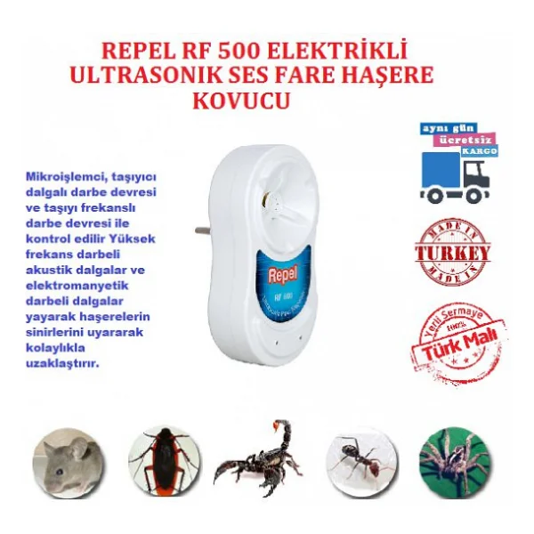 Repel Rf 500 Fare Ve Haşere Kovucu - Görsel 5