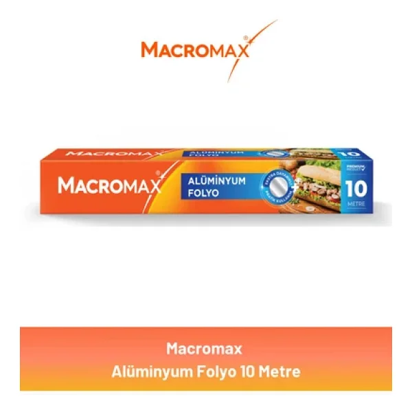 Macromax Alüminyum Folyo 10 M - Görsel 4
