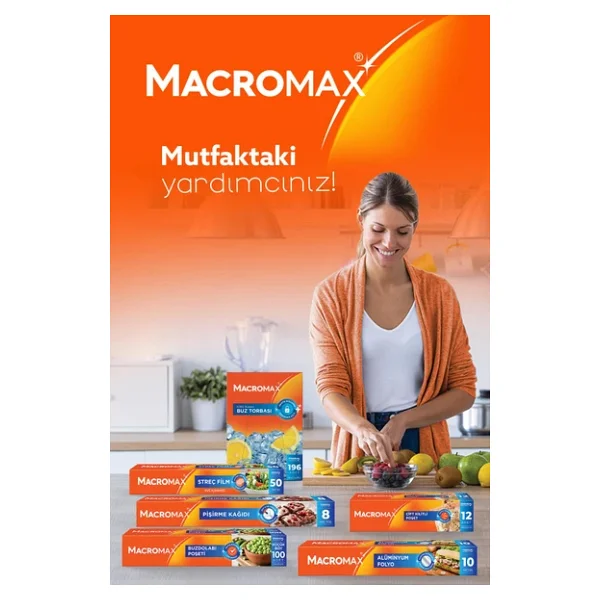 Macromax Küçük Boy Buzdolabı Poşeti 100'lü - Görsel 4