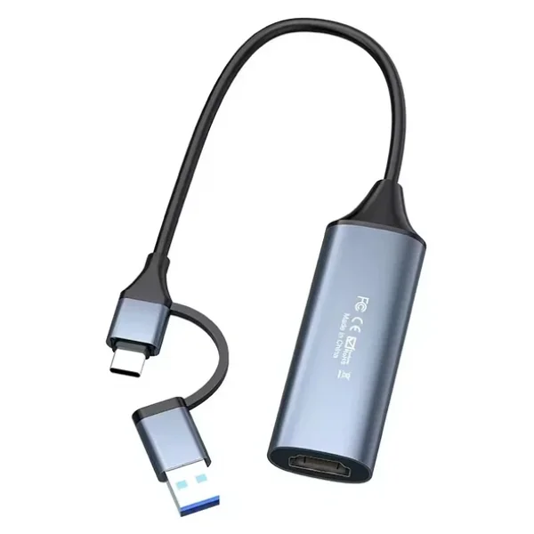 4K 1080p USB 2.0 Hdmı USB C To Type-C Adaptörü İle Yakalama Kartı - Görsel 4