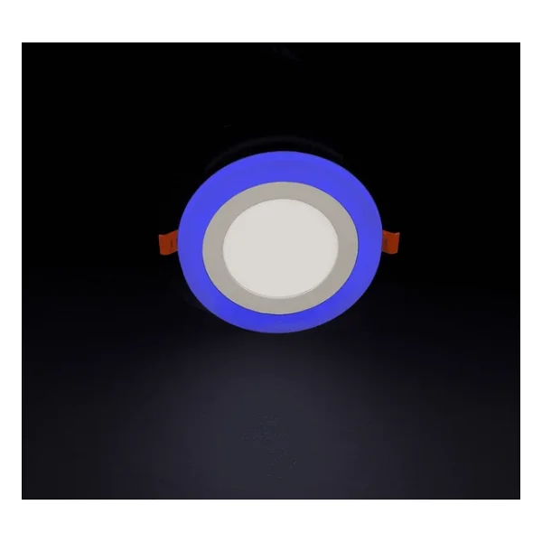 Noas Yl11 0600 Sıva Altı 6+3w 3 Fonksiyonlu Yuvarlak LED Spot 6500k Beyaz+Mavi - Görsel 2