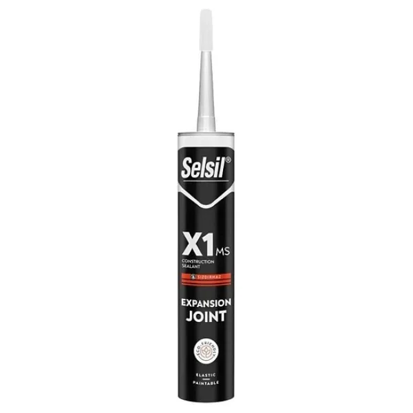 Selsil X1 Ms 290 Ml Polimer Mastik Beyaz Islak Zemin İçin Beyaz - Görsel 5
