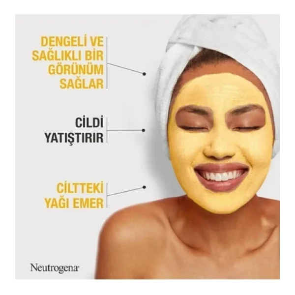 Neutrogena Soothing Clear Zerdeçallı 50 Ml Yüz Maskesi - Görsel 6