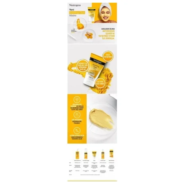Neutrogena Soothing Clear Zerdeçallı 50 Ml Yüz Maskesi - Görsel 8