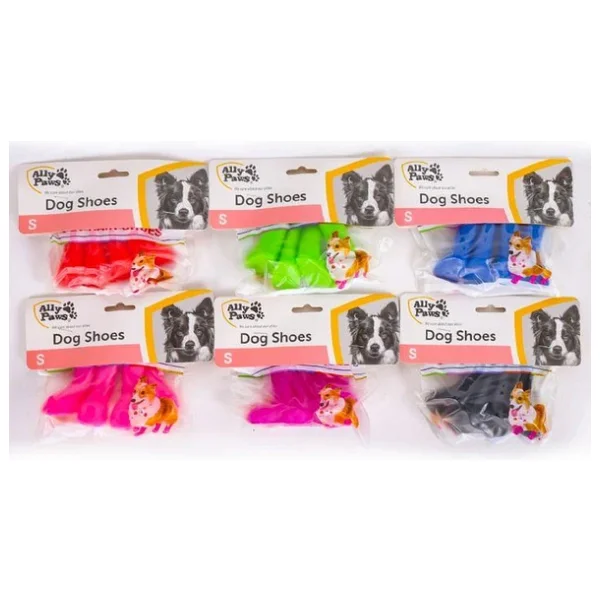 Ally Paws Köpek Ayakkabı Mix Color (S) 4lü - Görsel 2