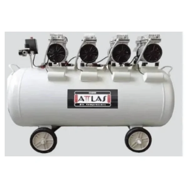 Attlas Sc 40200 J Monofaze Sessiz 200 Lt 8 Bar 4 Hp Kompresör - Görsel 3