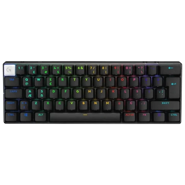 Logitech G Pro X 60 920-011913 RGB %60 Tkl Tactile Switch Kablolu/Kablosuz Mekanik Oyuncu Klavyesi - Görsel 3