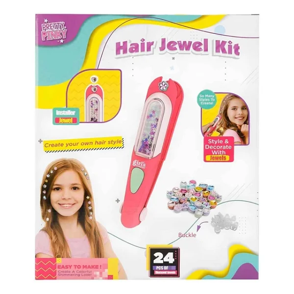 Pretty Pinky Boncuklu Saç Tasarım Seti - Görsel 3