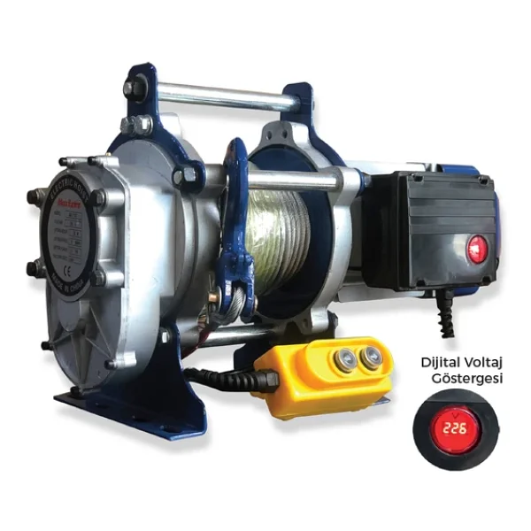 Max Extra 500/1000 Kg Elektrikli Monofaze Vinç - Görsel 4