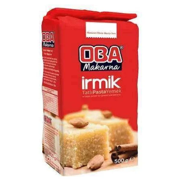 Oba Tatlılık İrmik 500 G X 20 Adet Helvalık - Şekerparelik - Görsel 4