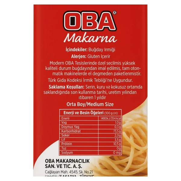 Oba Tatlılık İrmik 500 G X 20 Adet Helvalık - Şekerparelik - Görsel 9