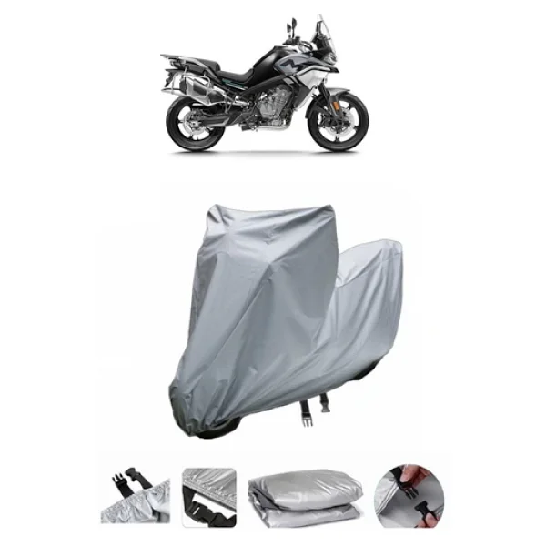 Cf Moto 800mt Sport Gri Motosiklet Brandası Arka Çanta Uyumlu Değildir - Görsel 6