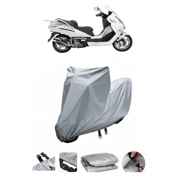 Cf Moto Jet Max Gri Motosiklet Brandası Arka Çanta Uyumlu Değildir - Görsel 6