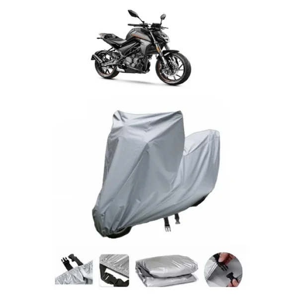 Cf Moto 250nk Gri Motosiklet Brandası Arka Çanta Uyumlu Değildir - Görsel 6