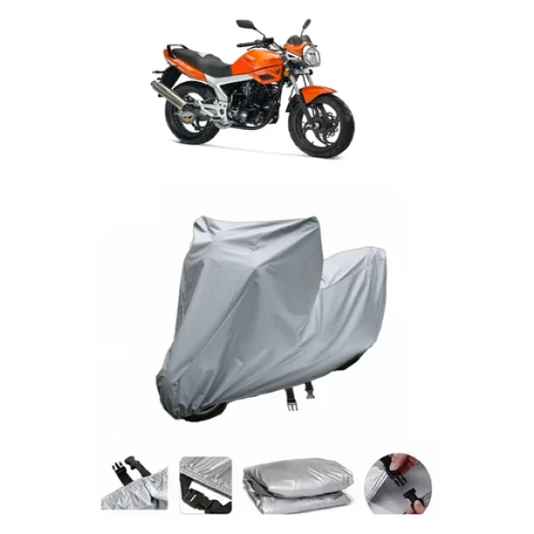 Kanuni Gt 170 Gri Motosiklet Brandası Arka Çanta Uyumlu Değildir - Görsel 6