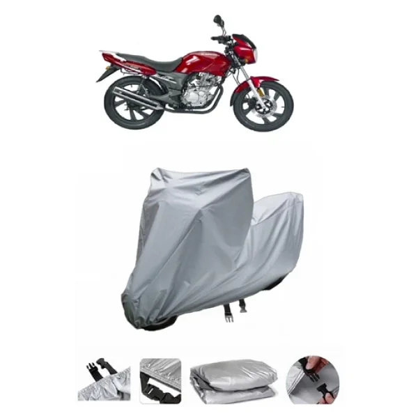 Kanuni Cross 150 Gri Motosiklet Brandası Arka Çanta Uyumlu Değildir - Görsel 6