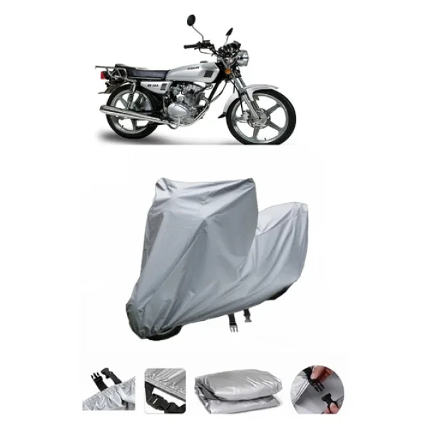Kanuni Bs 125 Gri Motosiklet Brandası Arka Çanta Uyumlu Değildir - Görsel 6