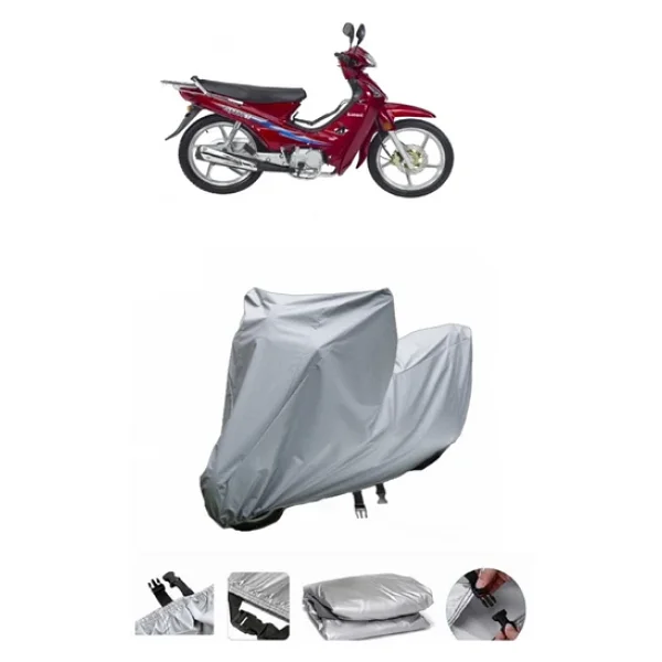 Kanuni Elite 100 Gri Motosiklet Brandası Arka Çanta Uyumlu Değildir - Görsel 6