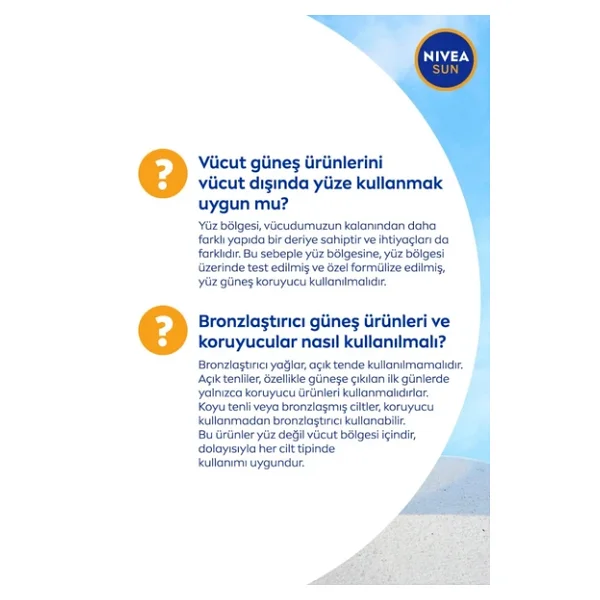 Nivea Sun Koruma & Nem 200 Ml 50 Faktör Güneş Losyonu - Görsel 7
