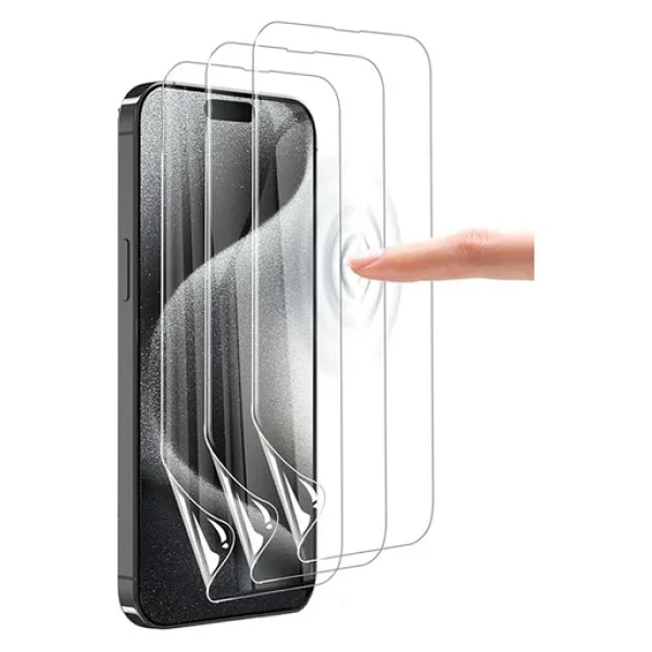Xiaomi 15 Ultra Uyumlu Ön Body Şeffaf Ultra Ekran Koruyucu Nano Jelatin - Görsel 4