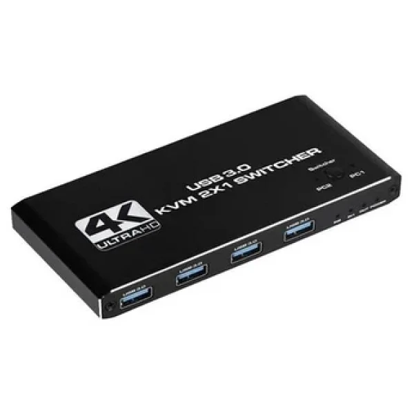 4kvm421 Kvm Switch 2x1 Hdmı 2.0 4K Ultra HD 2160p USB 3.0 Hdcp 2.3 Hdr10 400mhz Hız - Görsel 6