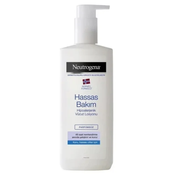 Neutrogena Hassas Bakım Vücut Losyonu Parfümsüz 400 Ml - Görsel 6