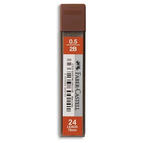 Faber Castell Super Fine Min Kalem Uçu Siyah 0.5 Mm 2b 12li - Görsel 2