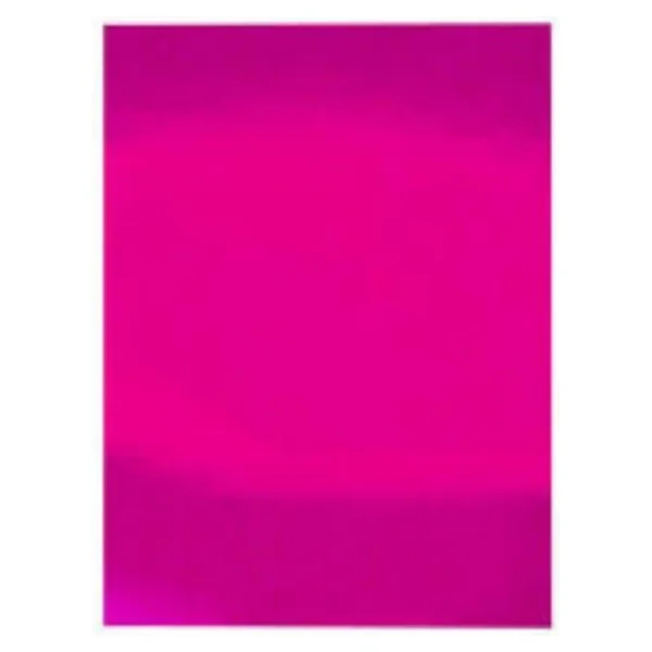 Metalik Fon Kartonu 50x70 Pembe Rulo Şeklinde - 6 Adet - Görsel 3