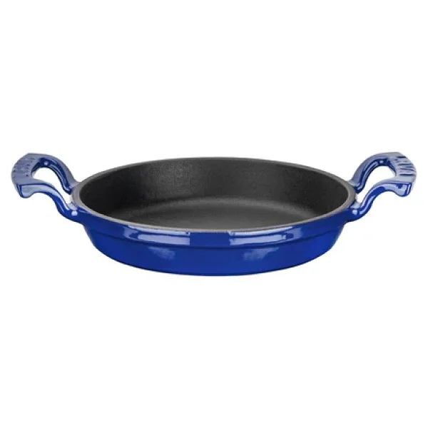 Lava Yuvarlak Yekpare Kulplu Mavi 16 Cm Döküm Sahan - Görsel 7