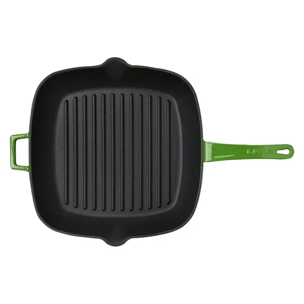 Lava Lv P Gt 2828 K0 G Döküm 28x28 Cm Metal Saplı Yeşil Izgara Tava - Görsel 6