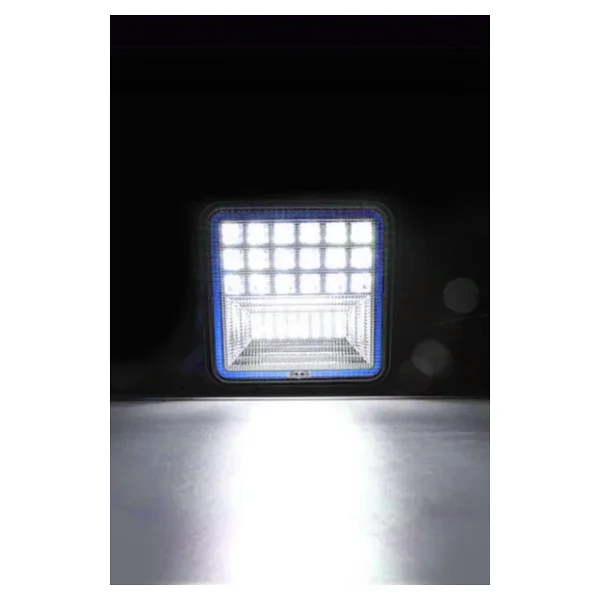 Astraled Off Road 12-24 Volt Kare Sis Farı Drl Mavi 4 İnç 126 W Oto Çalışma Lambası - Görsel 3